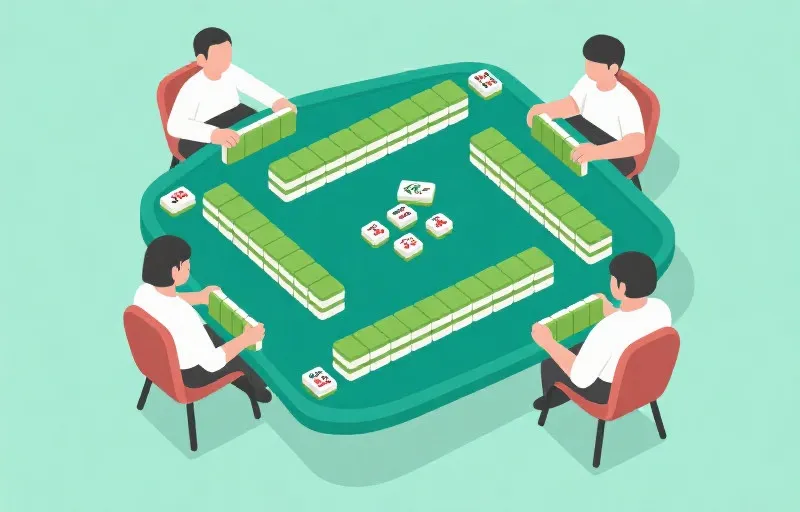 麻将游戏流程图解